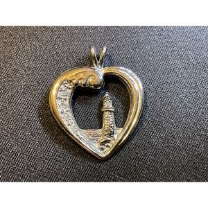ADG 925 Sterling Silver Lighthouse Faith Pendant